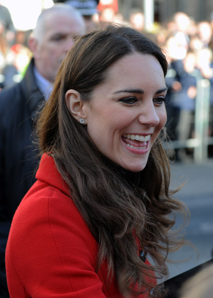 prince william family tree kate middleton at a charity fashion show at st andrews university. Kate Middleton back at St.