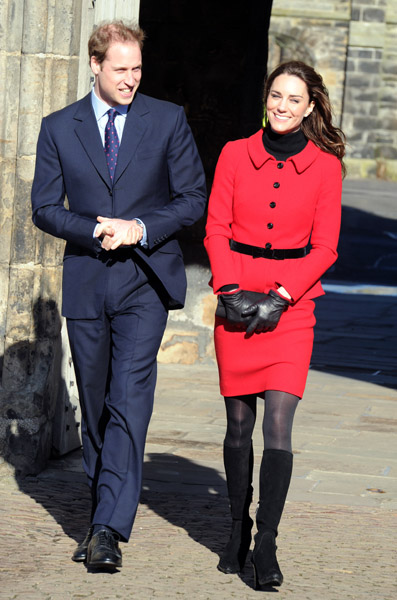 kate middleton prince william st andrews. Prince William, the very tall